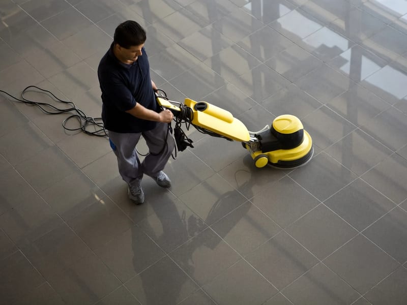 Tile Floor Refinishing